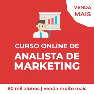 Imagem de capa para o Curso online Curso de Analista de Marketing