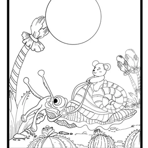 Imagen de portada para Ebook Dale color a cada nueva aventura con nuestros libros para colorear 