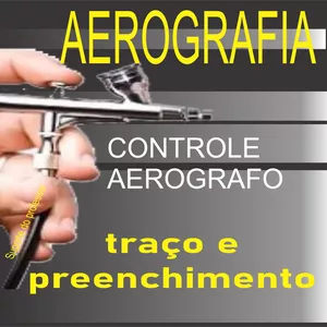 Imagem principal do produto Curso de Aerografia para iniciantes