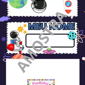 Imagem de capa para o Curso online *CRACHÁ DE MESA TEMA ASTRONAUTA*   