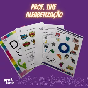 Imagem do curso Prof. Tine - ALFABETIZAÇÃO LÚDICA