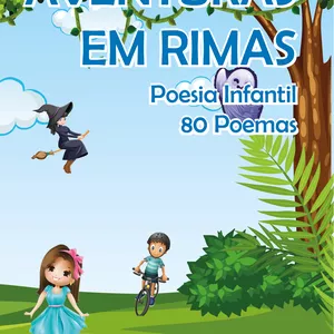 Imagem de capa para o Ebook Aventuras em Rimas - Poesia Infantil