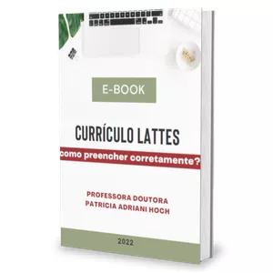 Imagem de capa para o Ebook CURRÍCULO LATTES: como preencher corretamente?
