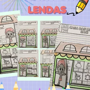 Imagem de capa para o Ebook Folclore Casa das Lendas