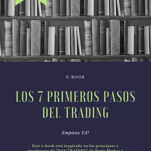 Imagen de portada para Ebook Los 7 primeros pasos del Trading