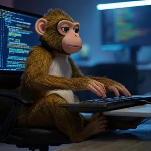 Imagem de capa para o Curso online Dev monkey