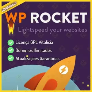 Imagem de capa para o Curso online WP Rocket e Otimização Wordpress + Video-Aula Otimização