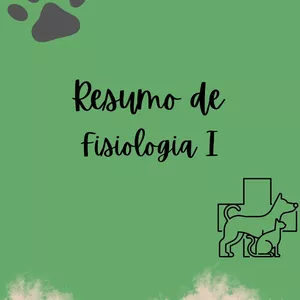 Imagem de capa para o Ebook Apostila Fisiologia I - Medicina Veterinária 