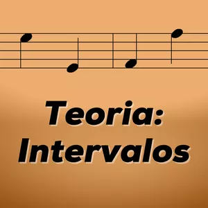 Imagem de capa para o Ebook Teoria Musical - INTERVALOS com exercícios - Suelen Mondini