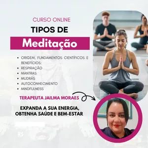 Imagem de capa para o Curso online Curso de Meditação