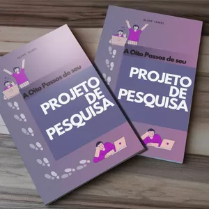 Imagem de capa para o Ebook A oito passos de seu projeto de pesquisa 