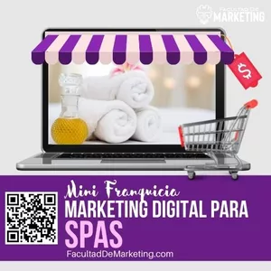Imagen de portada para Curso online Mini franquicia marketing digital para spas