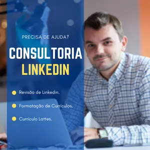 Imagem de capa para o Serviço online Consultoria Linkedin | Currículos Profissionais | Currículo Lattes.