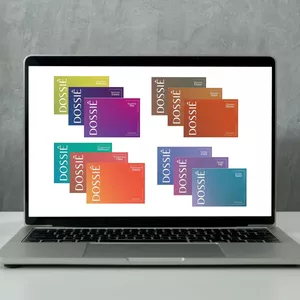 Imagem de capa para o Ebook 12 DOSSIÊS DE COLORAÇÃO PESSOAL