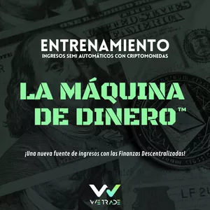 Imagen de portada para Curso online La Máquina de Dinero: Una nueva fuente de ingresos con finanzas descentralizadas