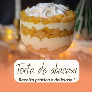 Imagem de capa para o Ebook TORTA DE ABACAXI - receita