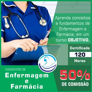 Imagem principal do produto Enfermagem e Farmácia - Conceitos e Fundamentos