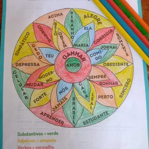 Imagem de capa para o Ebook Mandala gramatical