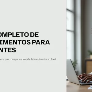 Imagem de capa para o Ebook GUIA COMPLETO DE  INVESTIMENTOS PARA  INICIANTES