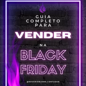 Imagem de capa para o Ebook Guia Completo para Vender na Black Friday