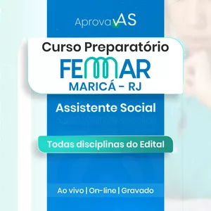 Imagem de capa para o Curso online Curso Preparatório para o Concurso da Fundação Estatal de Saúde de Maricá-RJ