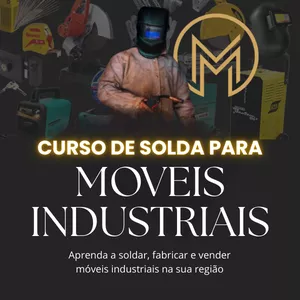 Imagem do curso Curso de Solda para Móveis Industriais – Do Zero às Vendas