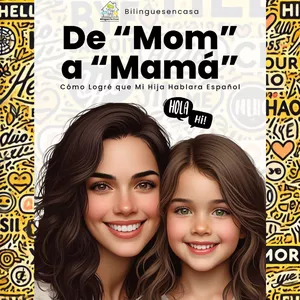 Imagen de portada para Ebook De "Mom" a "Mamá" como logre que mi hija hablara español