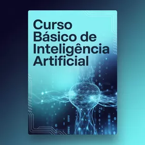 Imagem de capa para o Ebook Curso Básico de Inteligência Artificial