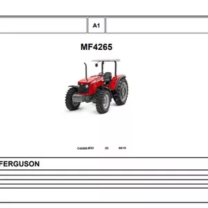 Imagem de capa para o Ebook Catálogo Peças MF 4275- Massey Ferguson