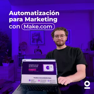 Imagen de portada para Curso online Automatizaciones con MAKE.com: 