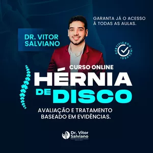 Imagem de capa para o Curso online  Hérnia de disco: avaliação e tratamento baseado em evidências
