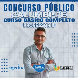Imagem de capa para o Curso online PROFESSOR II (IGEDUC) - CALUMBI-PE