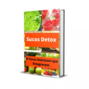 Imagem de capa para o Ebook QUEIMA DETOX 2.0  500 Sucos Detox que Secam Barriga Rapidamente e desintoxicam 