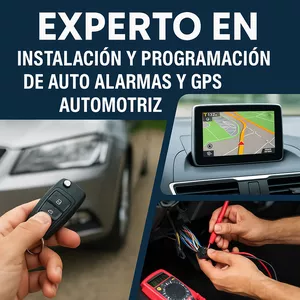 Imagen de portada para Curso online Experto en Instalación y Programación de Auto Alarmas y GPS Automotriz