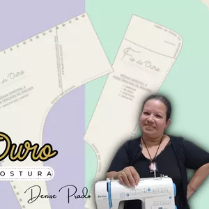Imagem de capa para o Curso online Aulas de Modelagem e Costura 