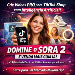 Imagem do curso Sora 2 Aprendendo a Criar Videos para TikTok Shop