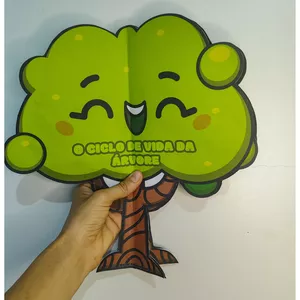 Imagem de capa para o Ebook O CICLO DE VIDA DA ÁRVORE