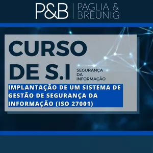 Imagem de capa para o Curso online Implantação de um Sistema de Gestão de Segurança da Informação (ISO 27001)