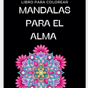 Imagen de portada para Ebook Libro para colorear mandalas para el alma 