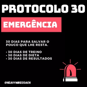 Imagem de capa para o Ebook PROTOCOLO 30 - 4 Semanas de mudança