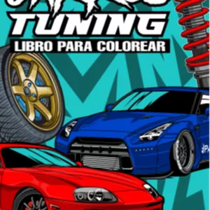 Imagen de portada para Ebook carros tuning para colorear 