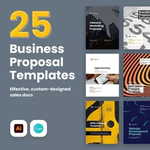 Cover image for Ebook 25+ Templates for Successful Business Proposals