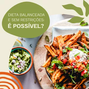 Imagem de capa para o Ebook "Dieta Livre: Como Alcançar um Estilo de Vida Saudável sem Restrições"
