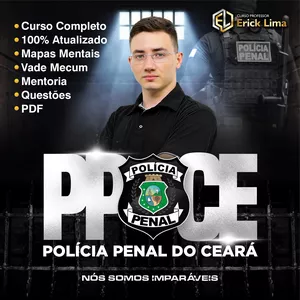 Imagem do curso Curso Professor Erick Lima - Imersão Polícia Penal CE (PPCE)