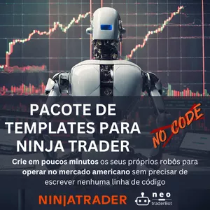 Imagem de capa para o Curso online TEMPLATES DE ROBÔS PARA NINJATRADER [NO CODE]
