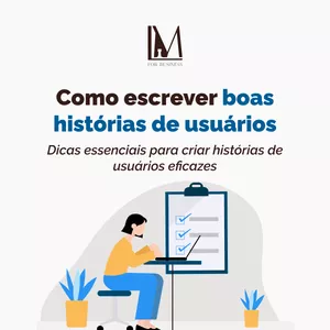 Imagem de capa para o Ebook Como criar boas histórias de usuários