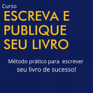Imagem do curso ESCREVA E PUBLIQUE SEU LIVRO