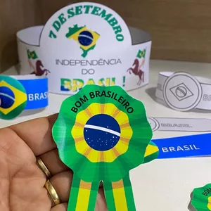 Imagem de capa para o Ebook kit lembrancinha 7 de setembro 