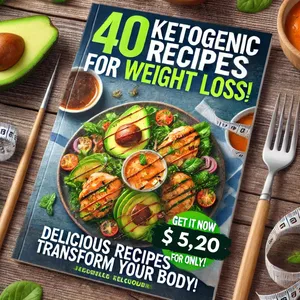 Cover image for Ebook KETOPOWER - 40 Easy Keto Recipes