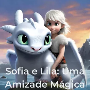 Imagem de capa para o Ebook Ebook infantil, Sofia e Lila: Uma Amizade Mágica